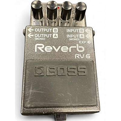 Used 2024 BOSS RV6 Digital Reverb Effect Pedal