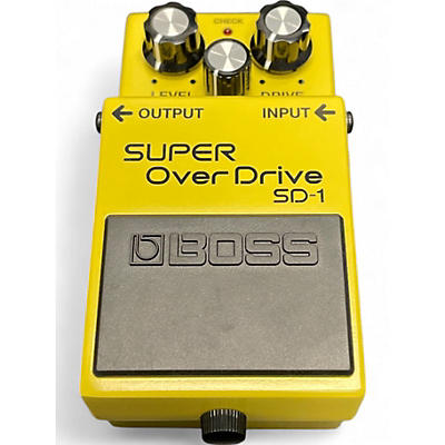 Used 2024 BOSS SD1 Super Overdrive Effect Pedal