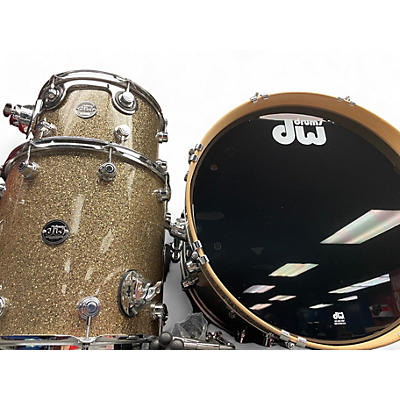 DW Used 2024 DW 3 Piece Performance Series Ginger Glitter Drum Kit