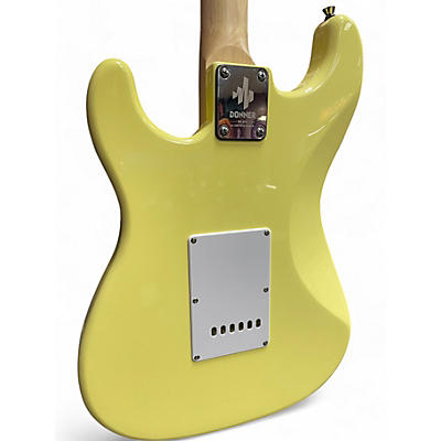 Donner Used 2024 Donner standard series Yellow Solid Body Electric Guitar