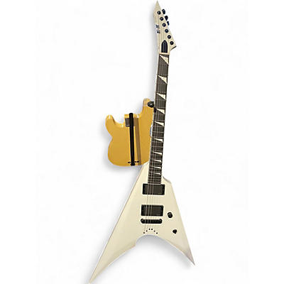 Used 2024 ESP E-II Arrow Neck Thru Alpine White Solid Body Electric Guitar