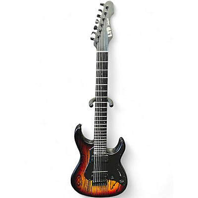 Used 2024 ESP LTD 1007B DELUXE 2 Tone Sunburst Baritone Guitars