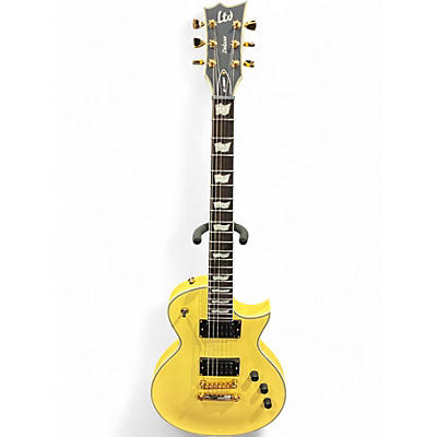 Used 2024 ESP LTD EC1000T CTM Vintage Gold Satin Solid Body Electric Guitar