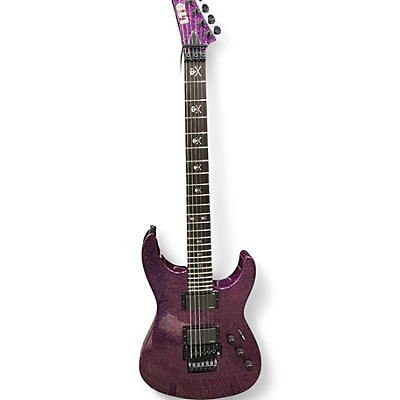 Used 2024 ESP LTD KH602 Kirk Hammett Purple Sparkle PURPLE SPARKLE Solid Body Electric Guitar