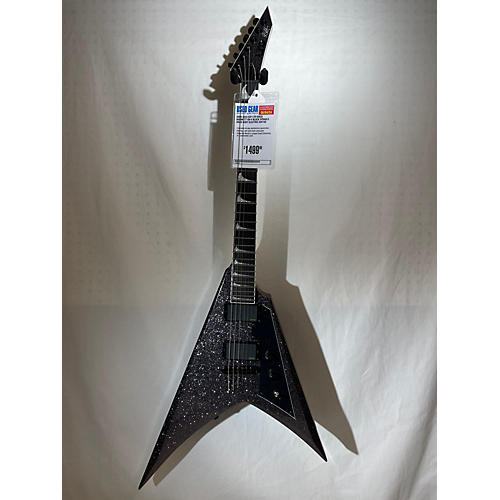 ESP Used 2024 ESP LTD KIRCK HAMMETT KH-V BLACK SPRAKLE Solid Body Electric Guitar BLACK SPRAKLE