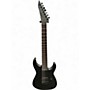 Used 2024 ESP LTD MH7 BLACK METAL Black Solid Body Electric Guitar Black