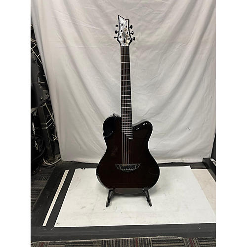 Emerald Guitars Used 2024 Emerald Guitars X20 Carbon Fiber Vibrant Weave Acoustic Electric Guitar Vibrant Weave