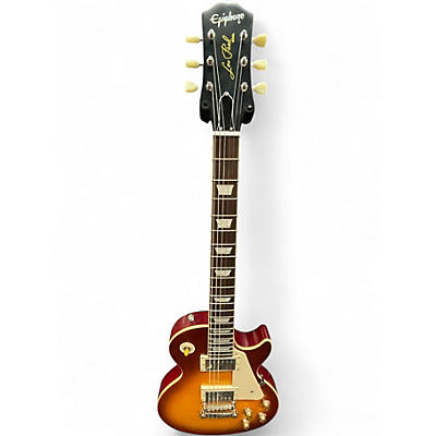 Used 2024 Epiphone 1959 Reissue Les Paul Standard 2 TONE AGED BURST Solid Body Electric Guitar