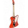 Used 2024 Epiphone 1963 Firebird V Maestro Vibrola Ember Red Solid Body Electric Guitar Ember Red