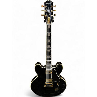 Used 2024 Epiphone BB King Lucille Black Hollow Body Electric Guitar