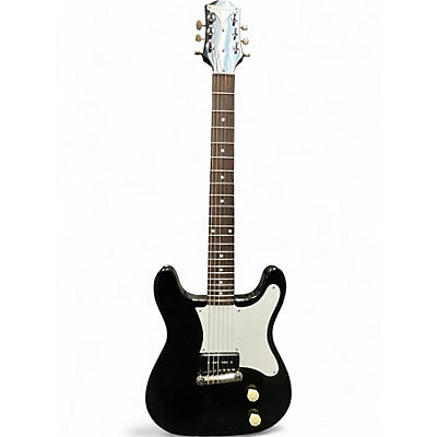 Used 2024 Epiphone CORONET USA Black and White Solid Body Electric Guitar