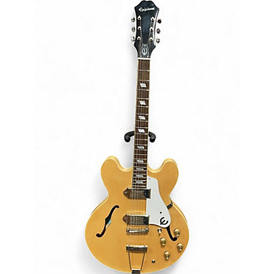 Used 2024 Epiphone Casino Hollowbody Natural Hollow Body Electric Guitar