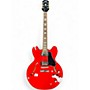 Used 2024 Epiphone ES335 Block Cherry Hollow Body Electric Guitar Cherry