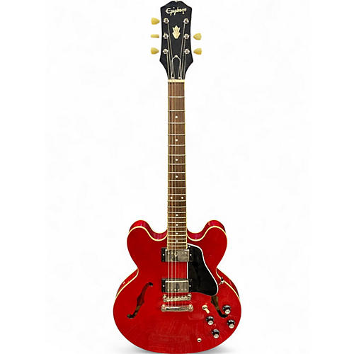 Used 2024 Epiphone ES355 Candy Apple Red Hollow Body Electric Guitar Candy Apple Red