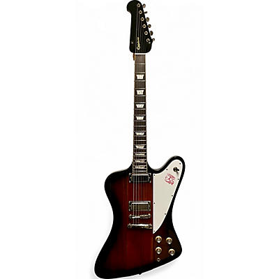 Used 2024 Epiphone Firebird Vintage Sunburst Solid Body Electric Guitar