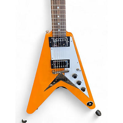 Epiphone Used 2024 Epiphone Flying V Citrus Sparkle Solid Body Electric Guitar