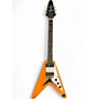 Used 2024 Epiphone Flying V Citrus Sparkle Solid Body Electric Guitar Citrus Sparkle