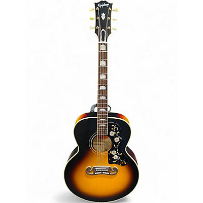 Used 2024 Epiphone INSPIRED BY GIBSON 1957 SJ-200 Vintage Sunburst Acoustic Guitar