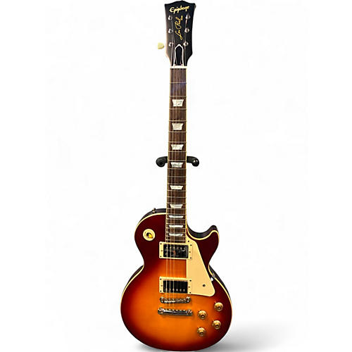 Used 2024 Epiphone Inspired by Gibson Custom 1959 Les Paul Standard Factory Burst Solid Body Electric Guitar Factory Burst