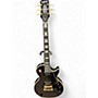 Used 2024 Epiphone LES PAUL CUSTOM P-90 Black Solid Body Electric Guitar Black