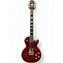 Used 2024 Epiphone Les Paul Alex Lifeson Custom Ruby Solid Body Electric Guitar Ruby