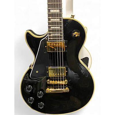 Used 2024 Epiphone  Les Paul Custom Ebony Solid Body Electric Guitar