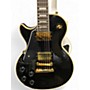 Used 2024 Epiphone  Les Paul Custom Ebony Solid Body Electric Guitar Ebony