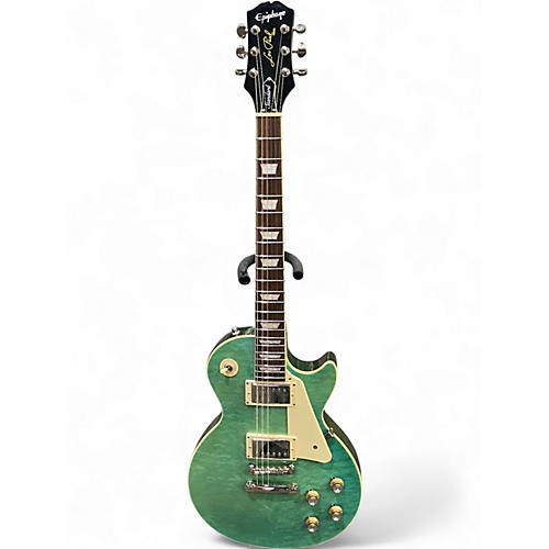 Used 2024 Epiphone Les Paul Standard 1950s Seafoam Green Solid Body Electric Guitar Seafoam Green