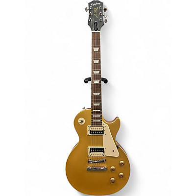Used 2024 Epiphone Les Paul Traditional Pro IV Gold Top Solid Body Electric Guitar
