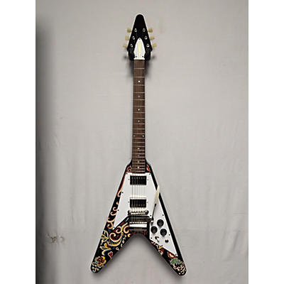 Epiphone Used 2024 Epiphone Love Drops Flying V Black Solid Body Electric Guitar