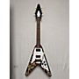 Used Epiphone Used 2024 Epiphone Love Drops Flying V Black Solid Body Electric Guitar Black