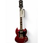 Used 2024 Epiphone SG Standard 60'S Cherry Solid Body Electric Guitar Cherry