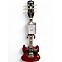 Used 2024 Epiphone SG Standard Cherry Solid Body Electric Guitar Cherry