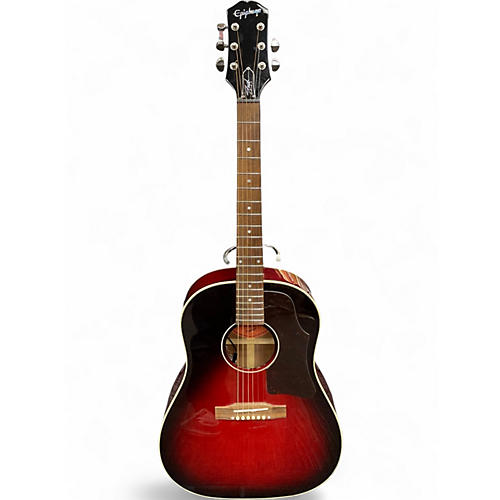 Used 2024 Epiphone SLASH J45 Vermillion Acoustic Electric Guitar Vermillion