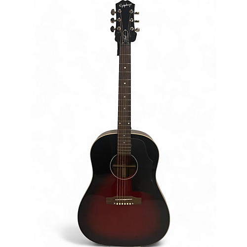 Used 2024 Epiphone SLASH J45 Vermillion BURST Acoustic Electric Guitar Vermillion BURST