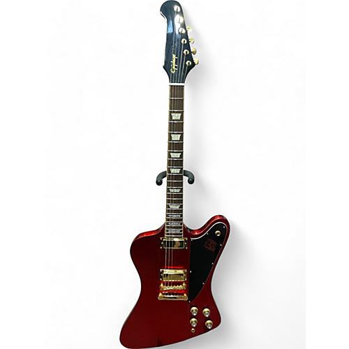 Used 2024 Epiphone firebird gibson inspired exclusive edition ruby red Solid Body Electric Guitar ruby red