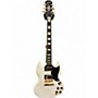 Used 2024 Epiphone sg custom Alpine White Solid Body Electric Guitar Alpine White