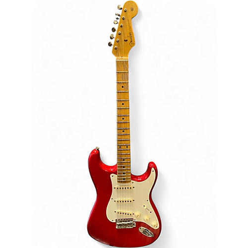Used 2024 Fender 1957 Relic Stratocaster w/HWPOBLANOs Dakota Red Solid Body Electric Guitar Dakota Red