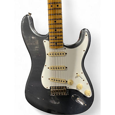 Used 2024 Fender 1965 Journeyman Relic Stratocaster Charcoal Frost Solid Body Electric Guitar