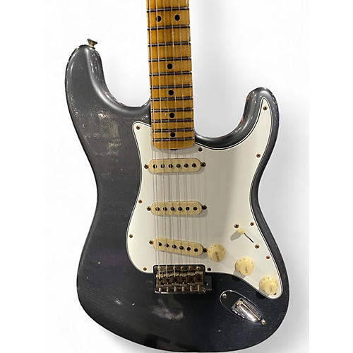 Used 2024 Fender 1965 Journeyman Relic Stratocaster Charcoal Frost Solid Body Electric Guitar Charcoal Frost