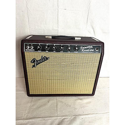 Fender Used 2024 Fender 1965 Princeton Reverb 15W 1x10 Tube Guitar Combo Amp