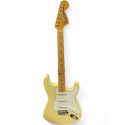 Used 2024 Fender 1968 RELIC STRATOCATER Olympic White Solid Body Electric Guitar