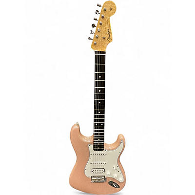 Used 2024 Fender 62 STRAT NOS STRAT MASTERBUILT  PINK SPARKLE Solid Body Electric Guitar