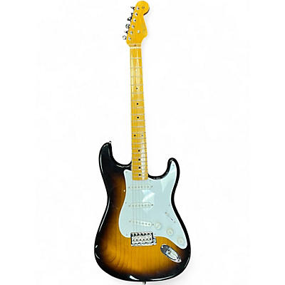 Used 2024 Fender 70TH ANNIVERSARY 1954 STRATOCASTER AMERICAN VINTAGE II 2 Color Sunburst Solid Body Electric Guitar