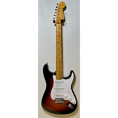 Fender Used 2024 Fender 70th Anniversary 1954 Reissue Stratocaster 2 Color Sunburst Solid Body Electric Guitar