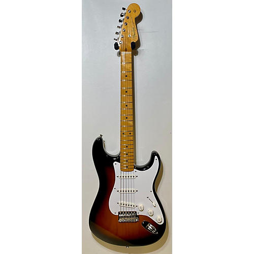 Fender Used 2024 Fender 70th Anniversary 1954 Reissue Stratocaster 2 Color Sunburst Solid Body Electric Guitar 2 Color Sunburst