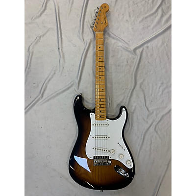 Fender Used 2024 Fender 70th Anniversary 1954 Stratocaster 3 Color Sunburst Solid Body Electric Guitar