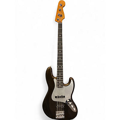 Used 2024 Fender AMERICAN ULTRA II JAZZ BASS Brown Electric Bass Guitar