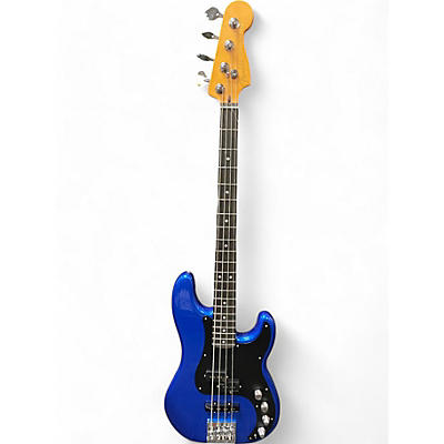 Fender Used 2024 Fender AMERICAN ULTRA II Noble Blue Electric Bass Guitar