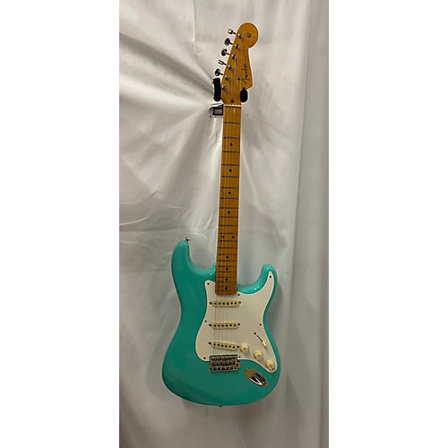 Fender Used 2024 Fender AMERICAN VINTAGE II 1957 STRATOCASTER Seafoam Green Solid Body Electric Guitar Seafoam Green